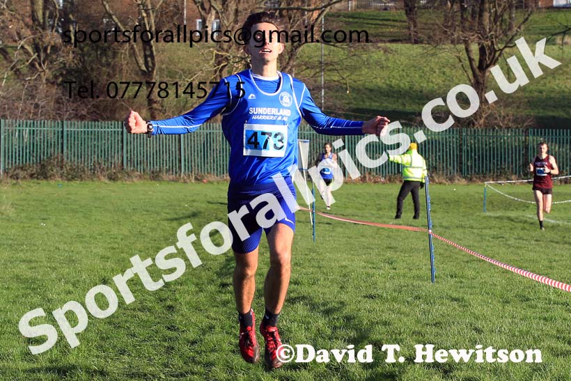 Senior Mens 2023 Birtley Cross Country Relays, County Durham. Photo: David T. Hewitson/Sports for All Pics